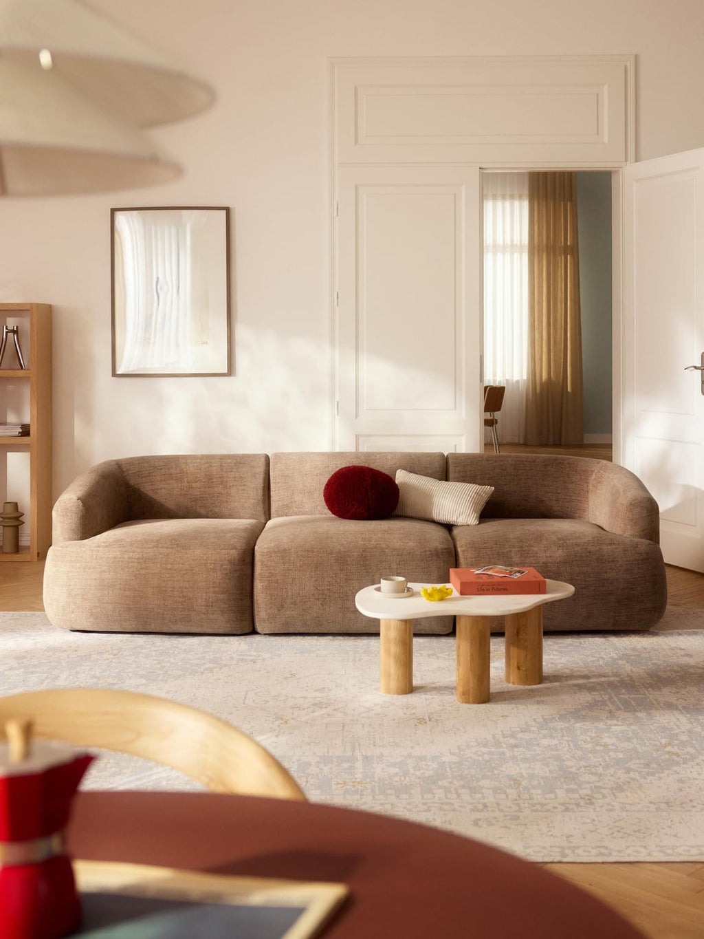 Sofia Modular Sofa (3-seater) — Taupe