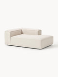 Lennon Ottoman Corner Module in Linen Blend — Off-White