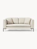 Emma Sofa (3-seater) with Metal Legs — Mist Grey