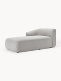 Sofia Bouclé-Chaise-Corner Module — Lilac