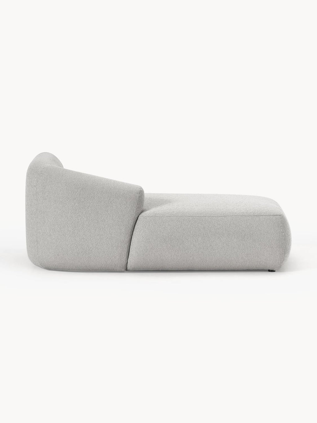 Sofia Bouclé-Chaise-Corner Module — Lilac