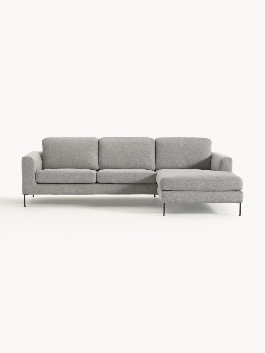 Cucita Corner Sofa (3-seater) — Grey