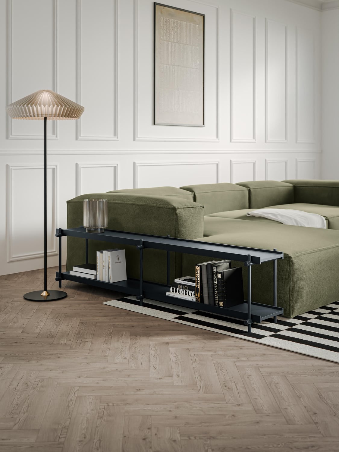 Lana Shelving Unit — Grey