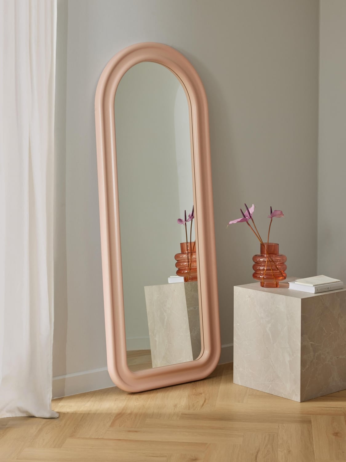 Selim Full-Length Mirror — Ivory