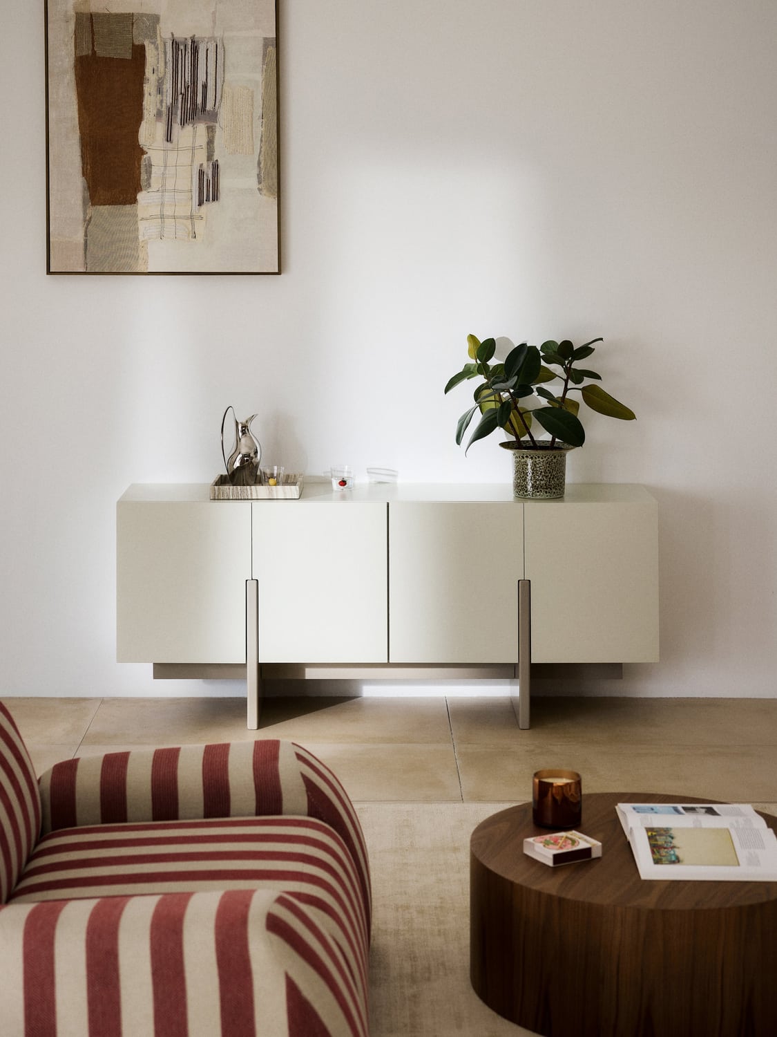 Dado Wooden Sideboard — Light Grey