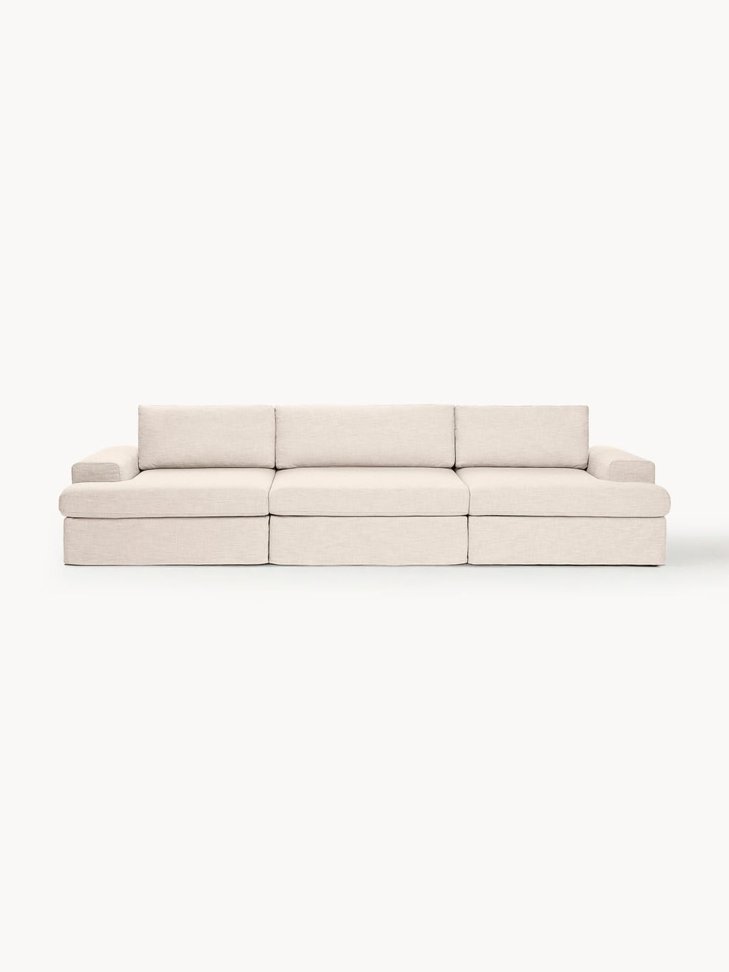Russell Modular Sofa (4-seater) with removable covers — Off-White