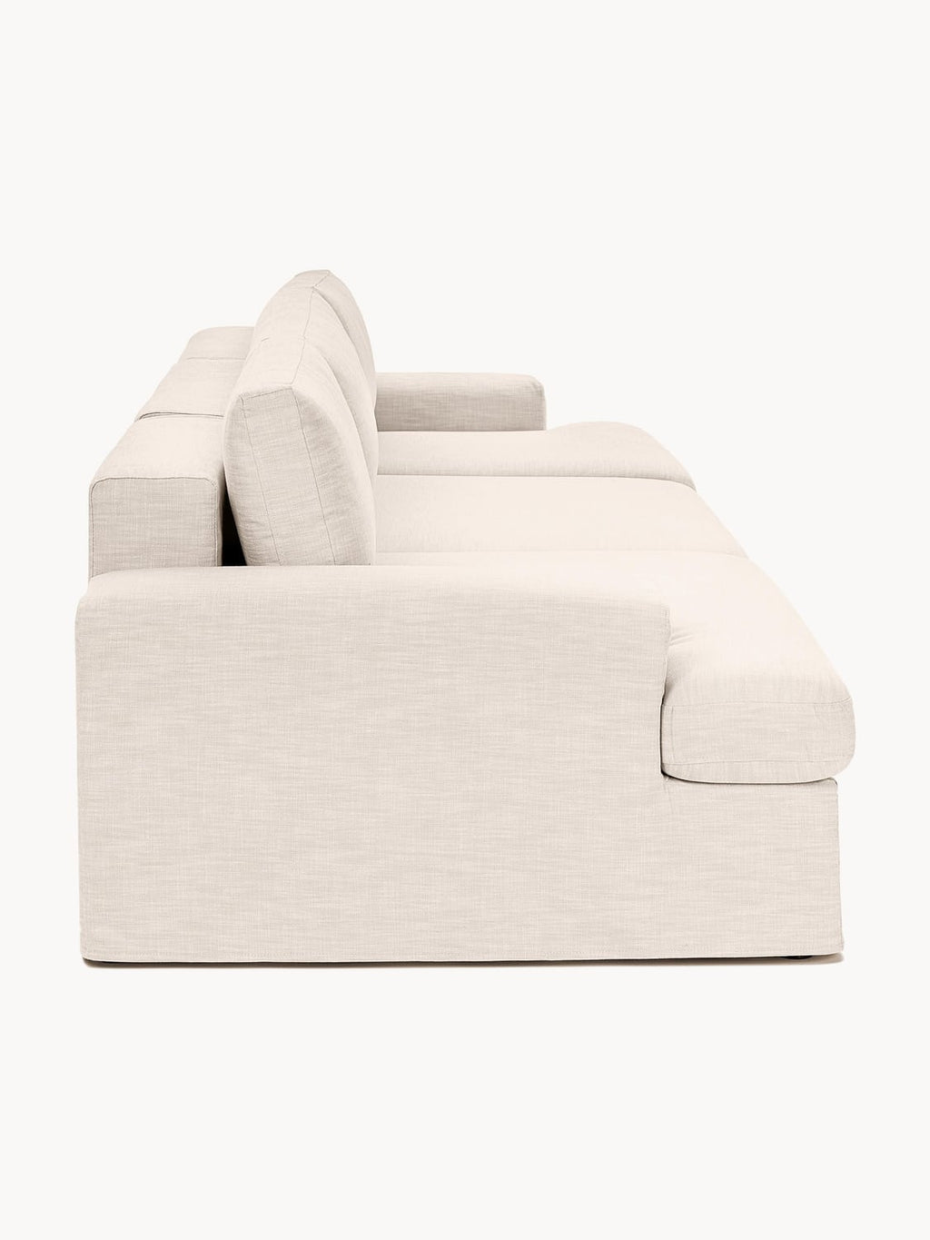 Russell Modular Sofa (4-seater) with removable covers — Off-White