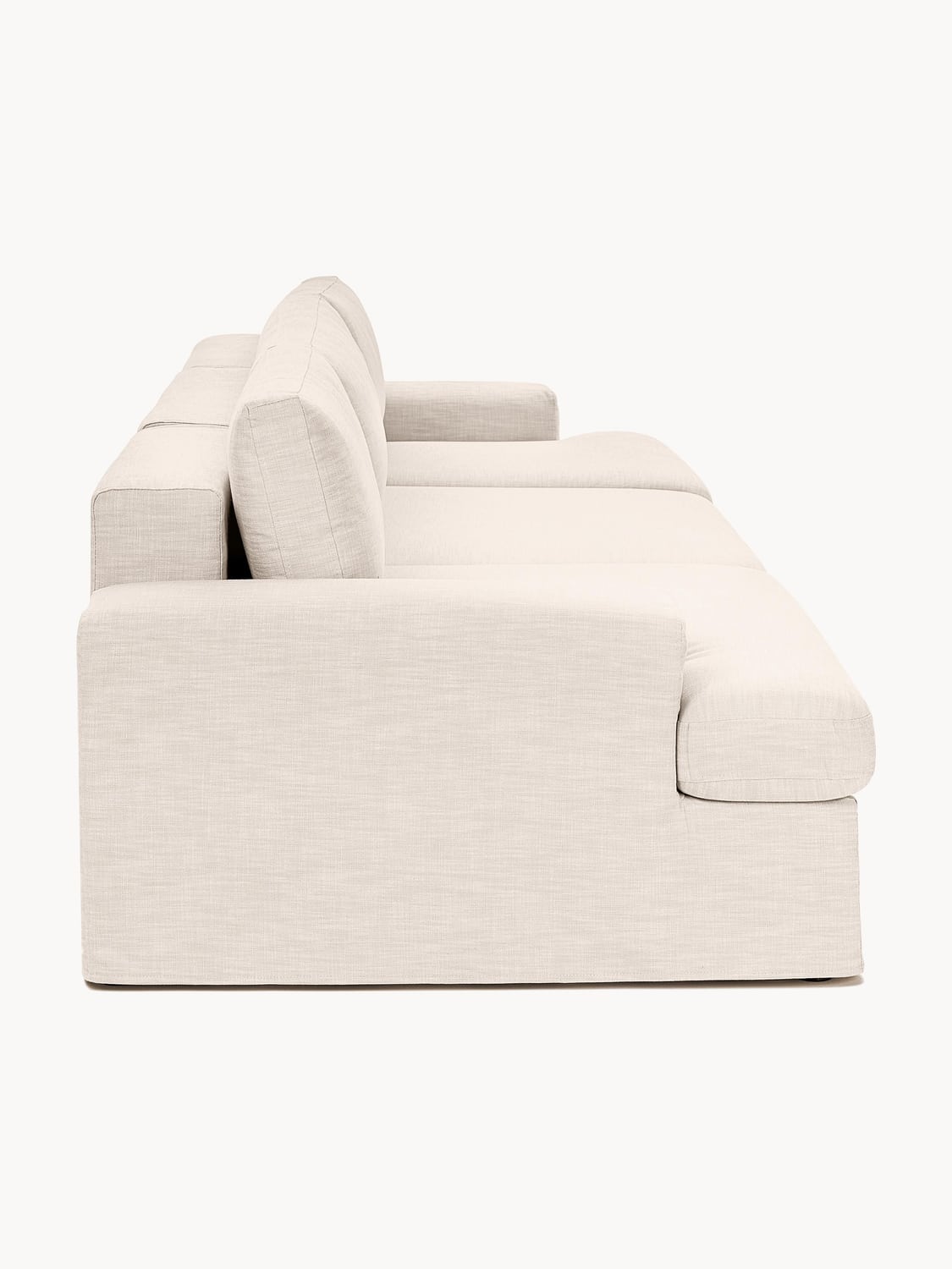 Russell Modular Sofa (4-seater) with removable covers — Off-White