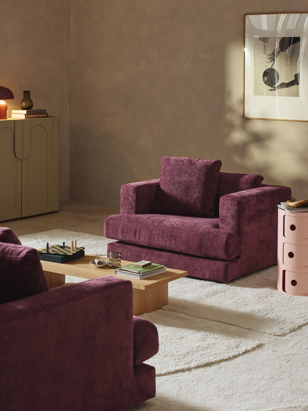 Tribeca Armchair — Dark Grey