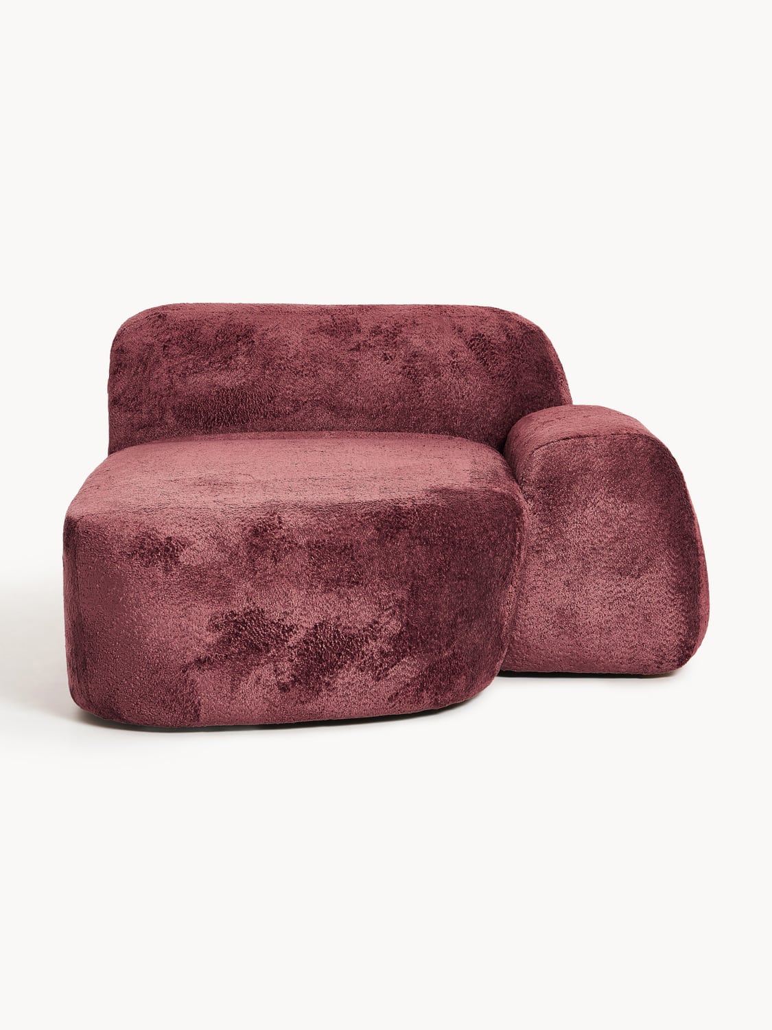 Wolke Teddy Bouclé-Chaise — Brown