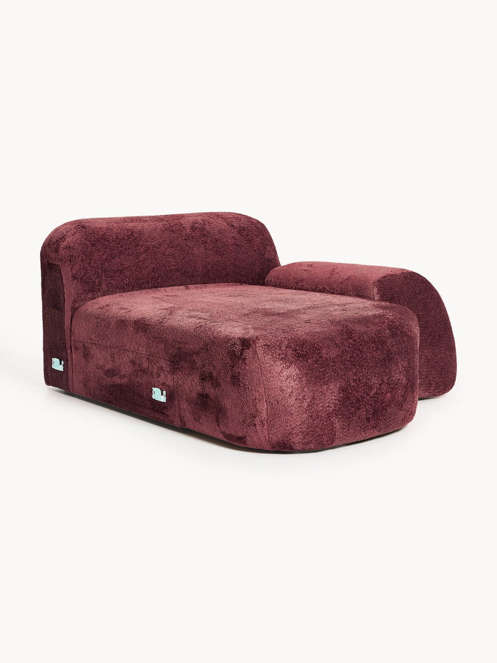 Wolke Teddy Bouclé-Chaise — Brown