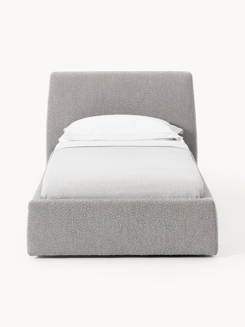 Cloud Bouclé-Single Bed — Oatmeal