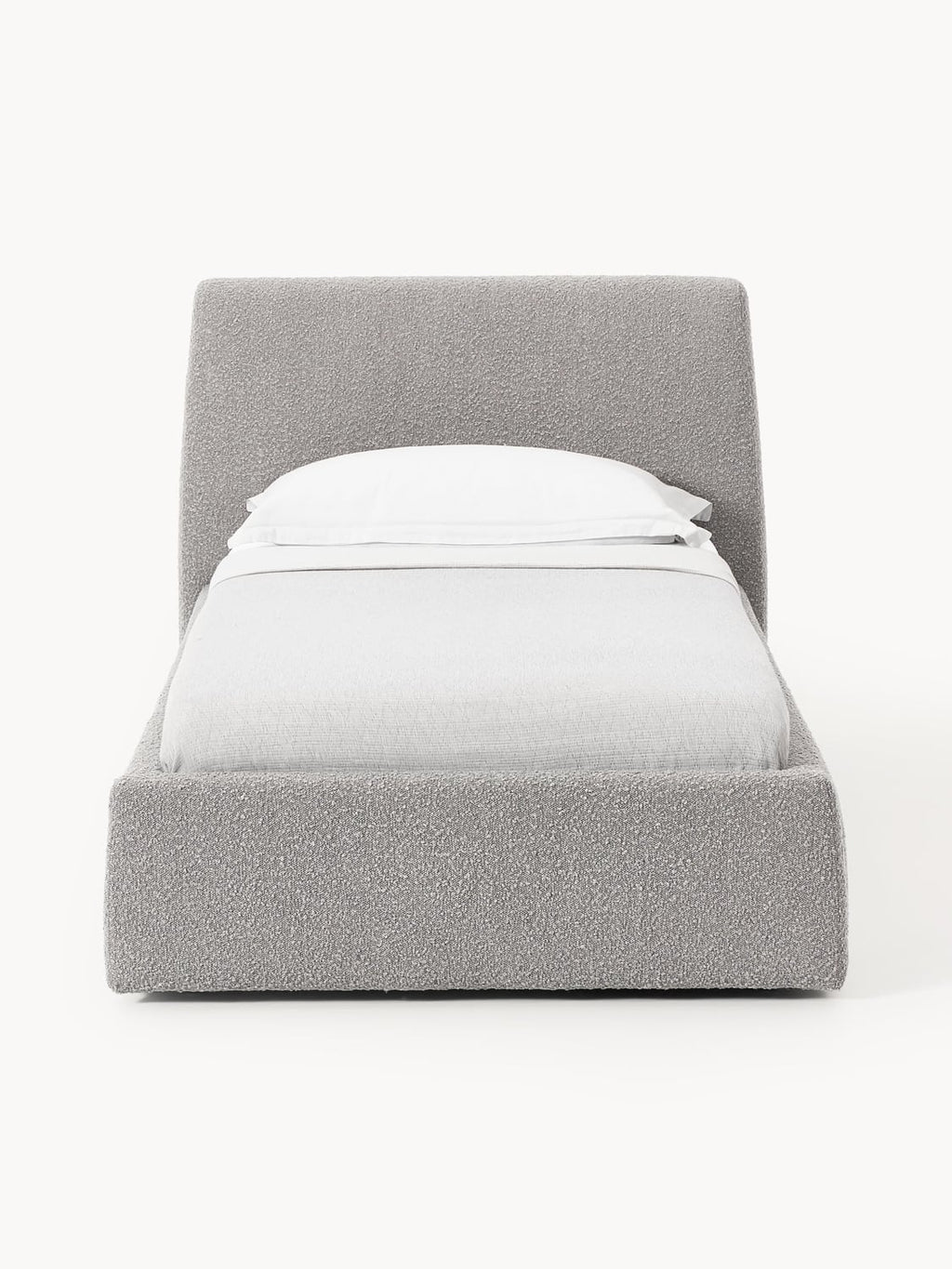 Cloud Bouclé-Single Bed — Oatmeal