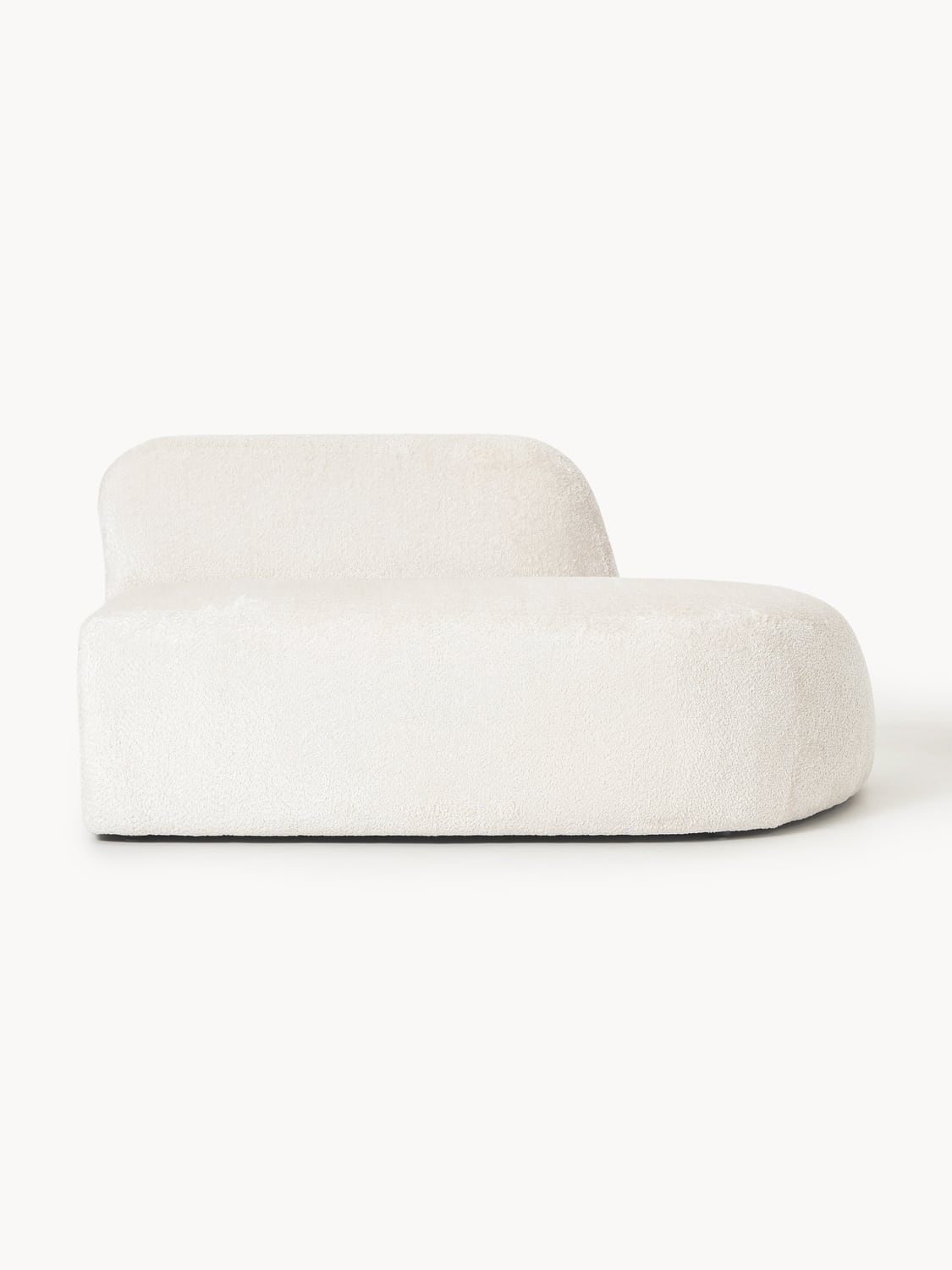 Wolke Teddy Bouclé-Chaise — Ivory