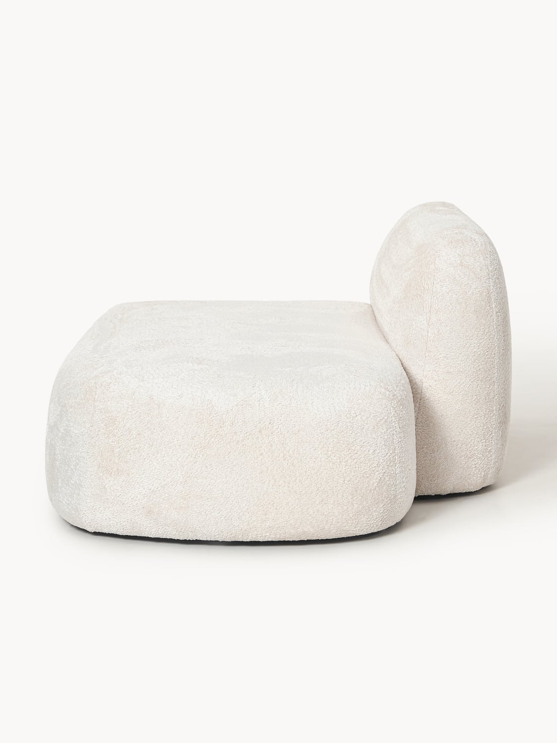 Wolke Teddy Bouclé-Chaise — Ivory