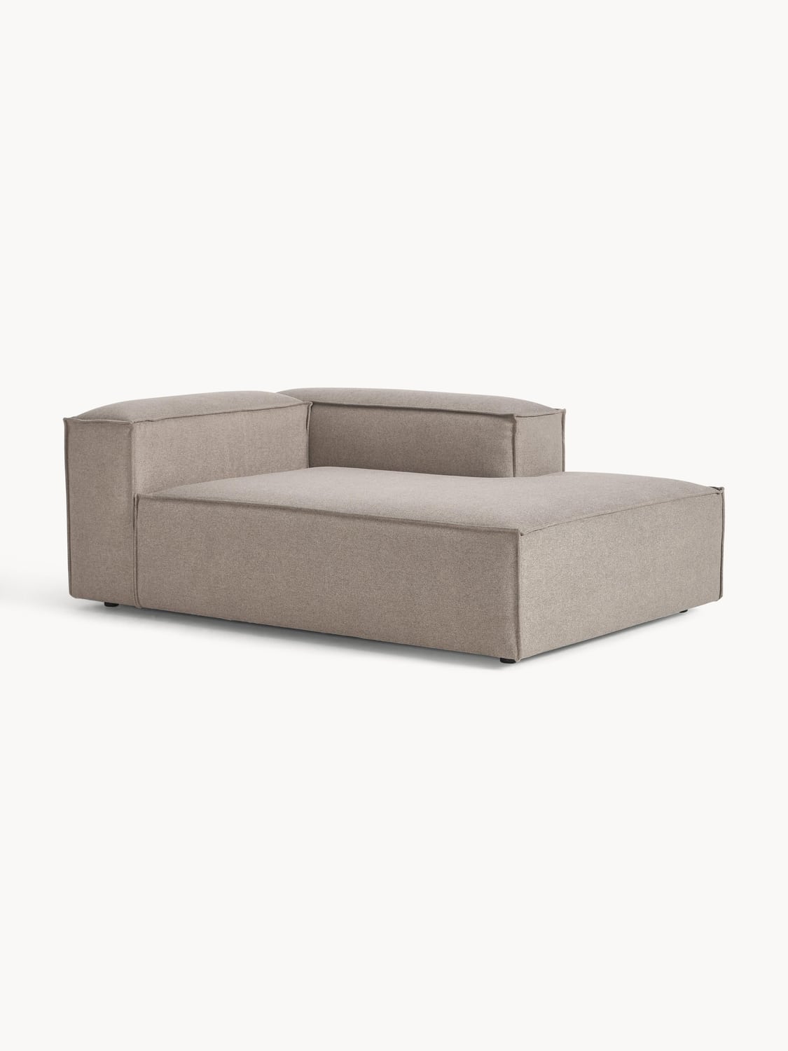 Lennon Ottoman Corner Module — Warm Grey