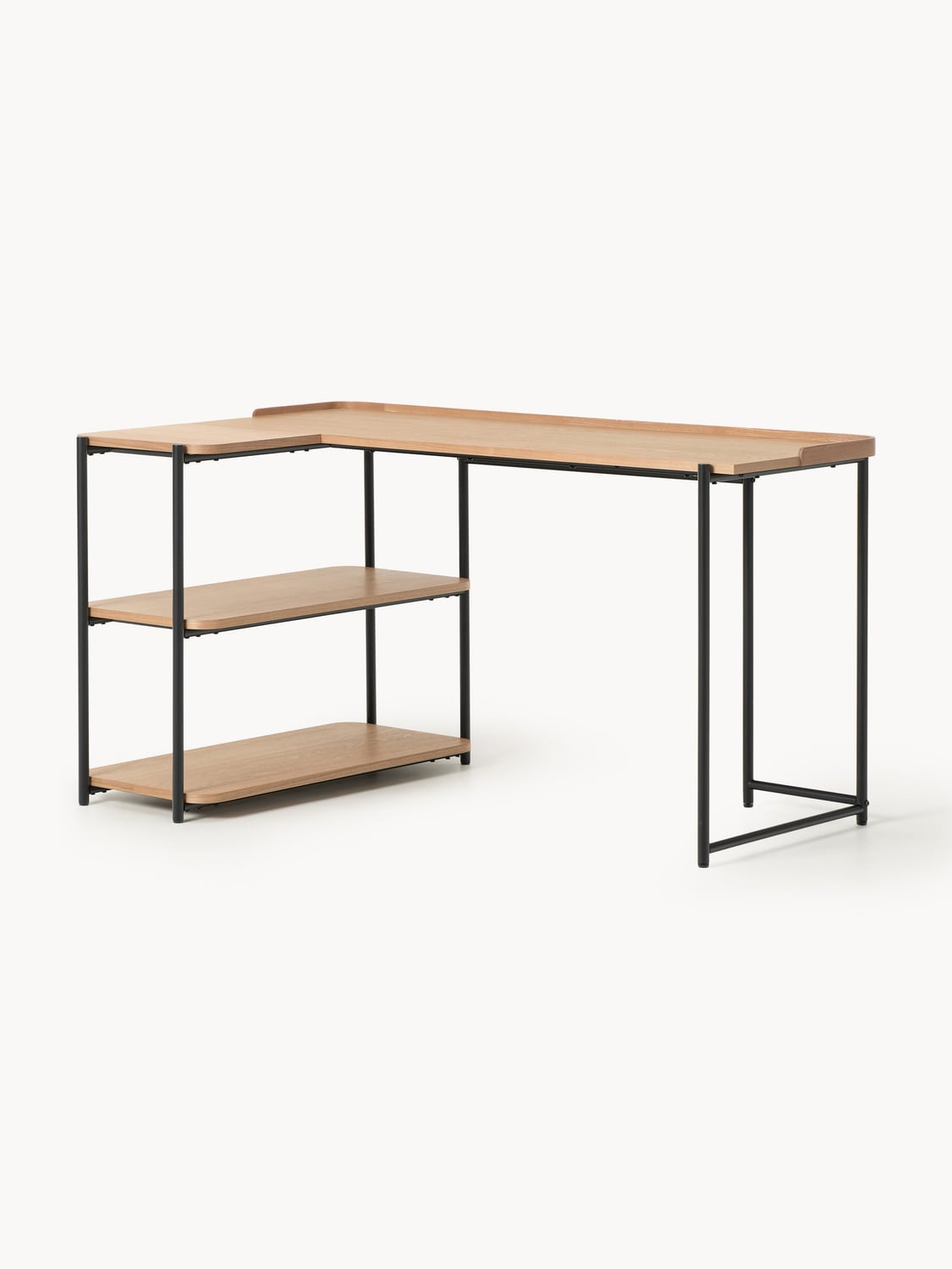 Renee Corner Desk in Ash