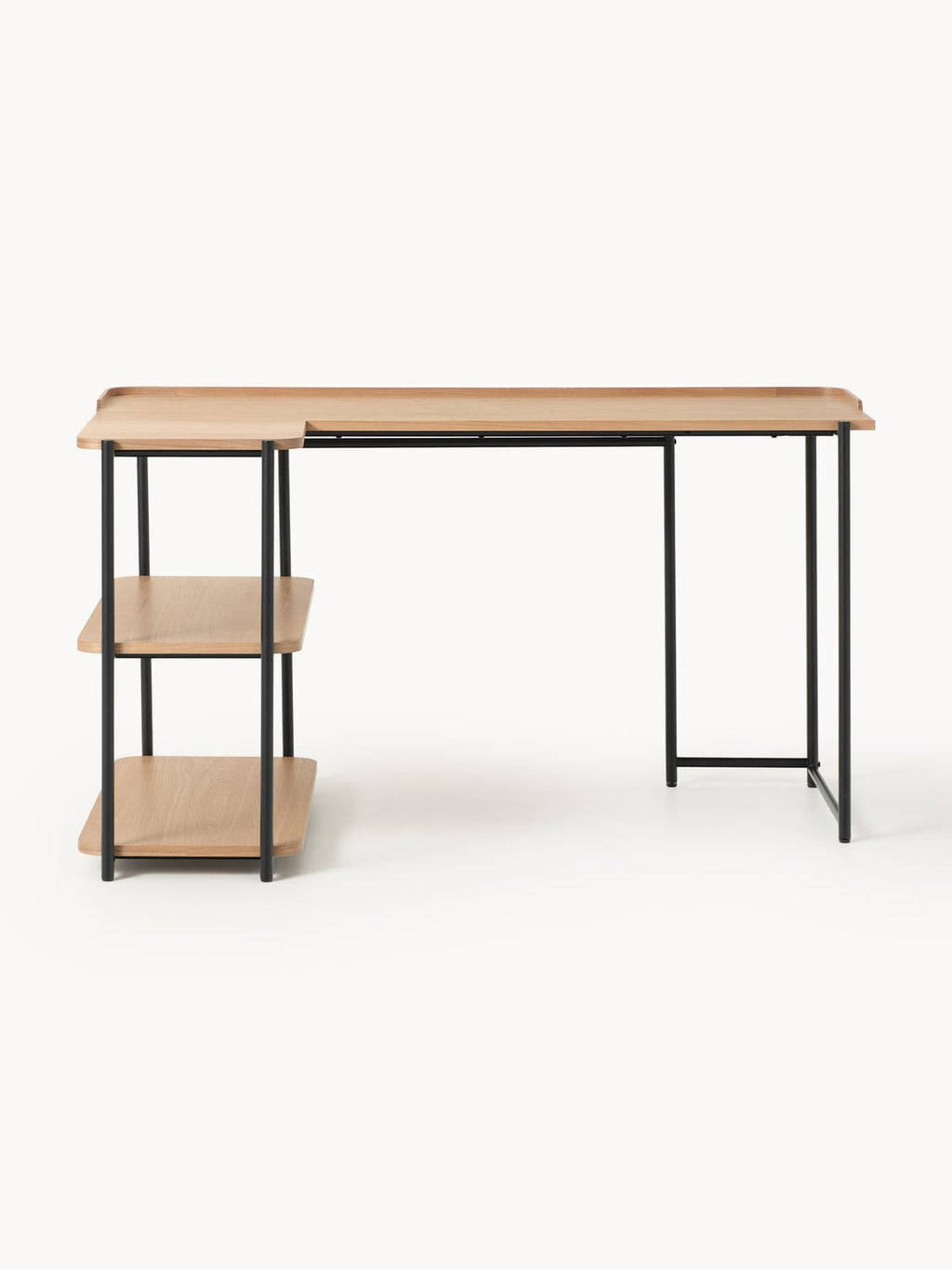 Renee Corner Desk in Ash