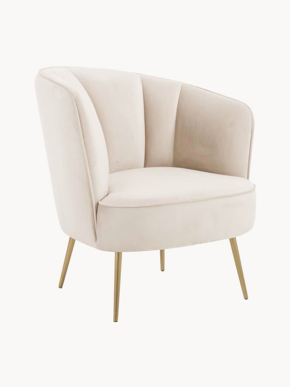 Louise Velvet-Cocktail Chair