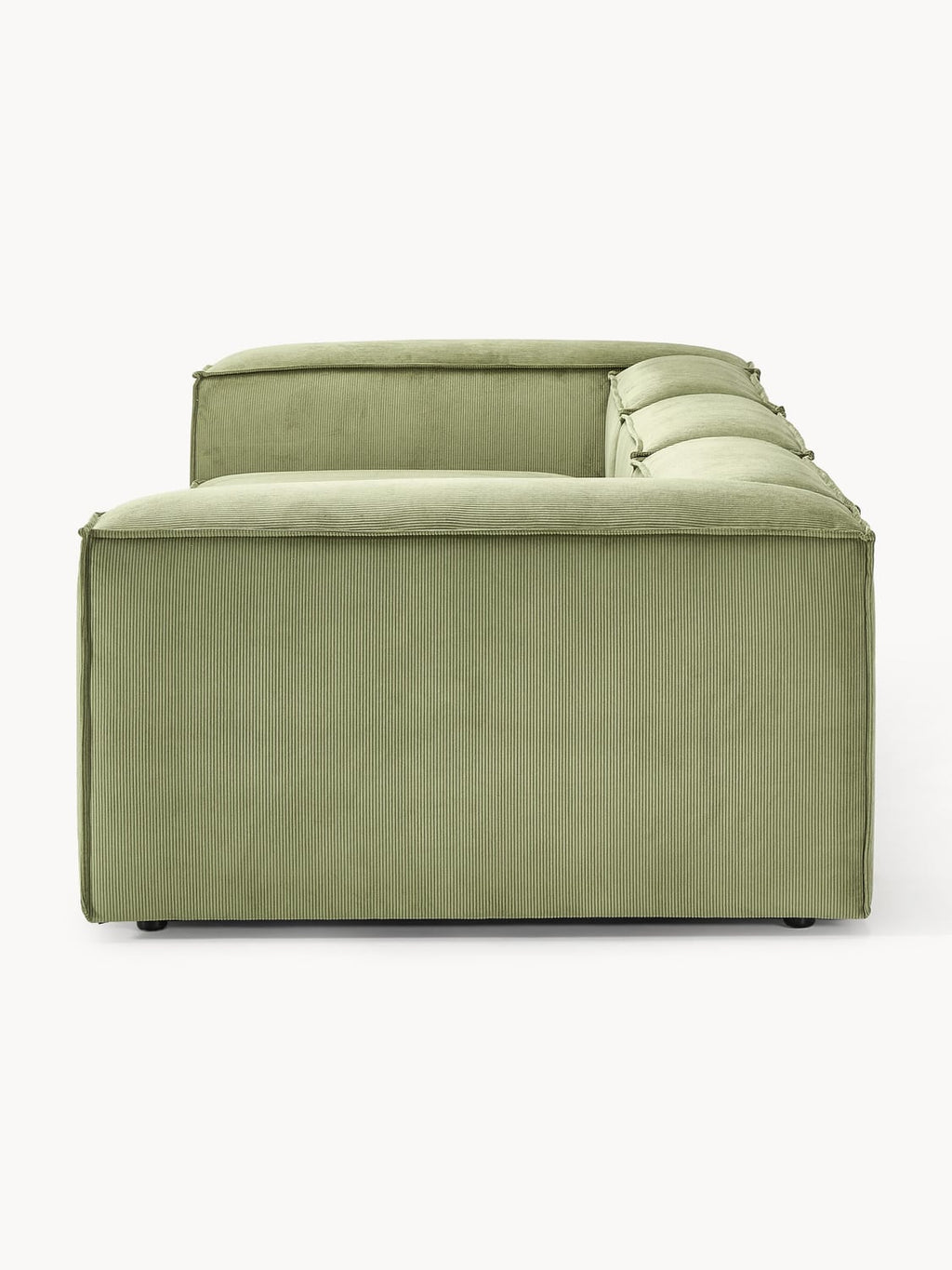 Lennon Modular Sofa (4-seater) in Corduroy — Mushroom
