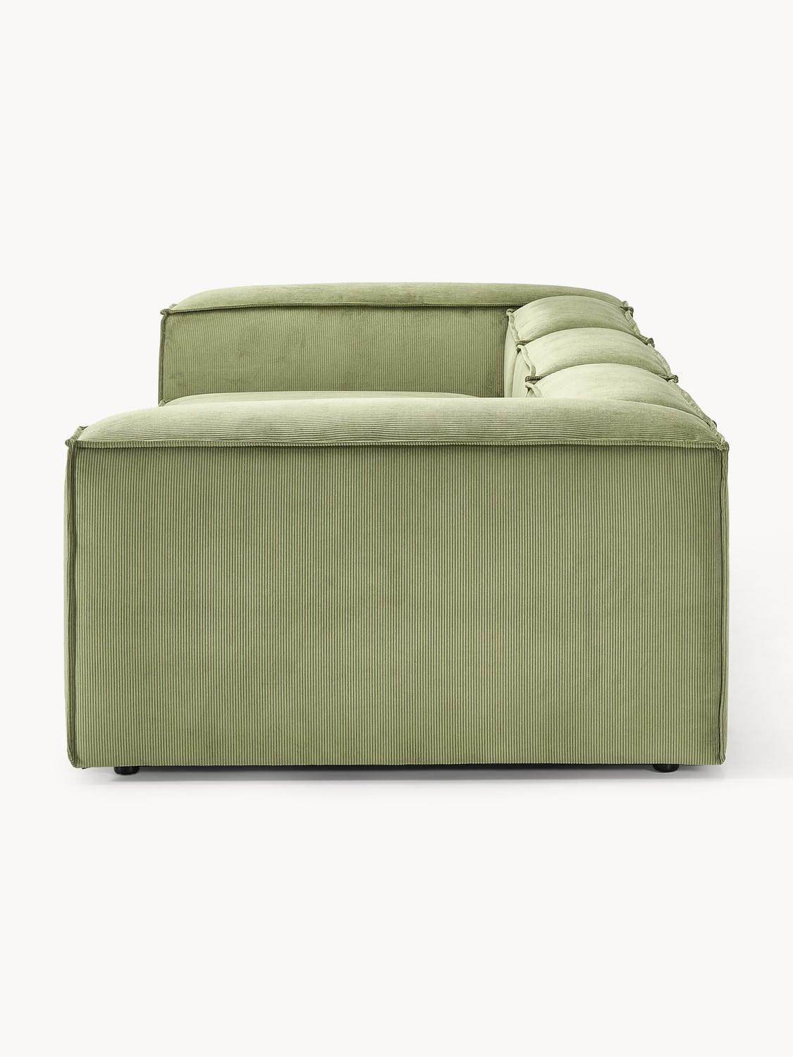 Lennon Modular Sofa (4-seater) in Corduroy — Mushroom