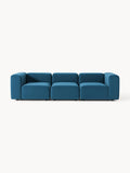 Lena Modular Velvet-Sofa (4-seater) — Teal