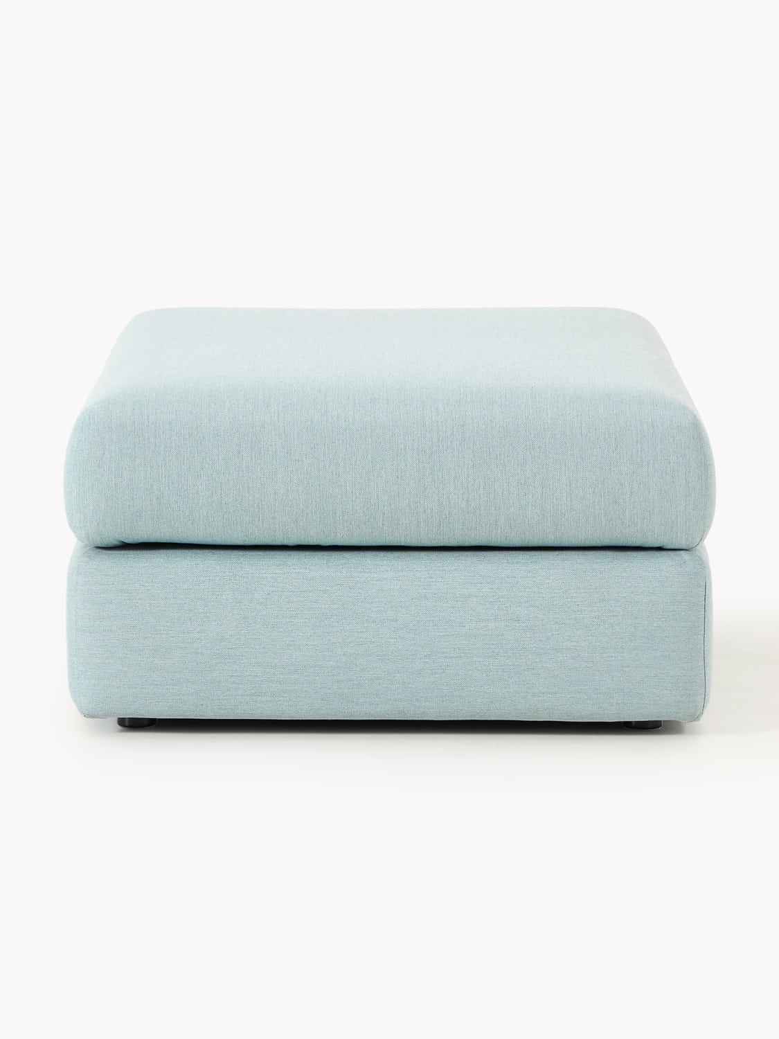 Rabea Garden Ottoman — Light Blue