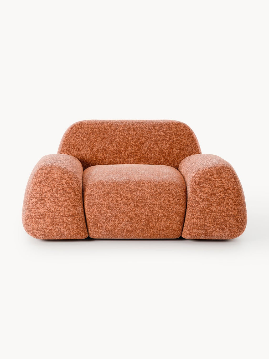 Wolke Lounge Chair — Terracotta