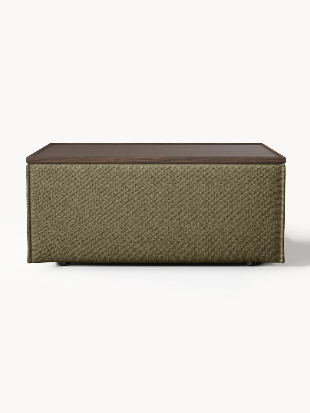 Lennon Sofa Ottoman with Storage — Brown