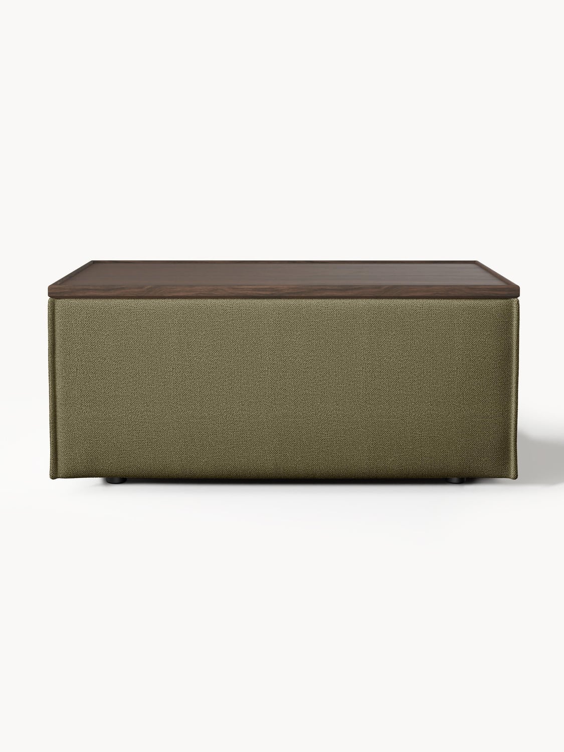 Lennon Sofa Ottoman with Storage — Brown