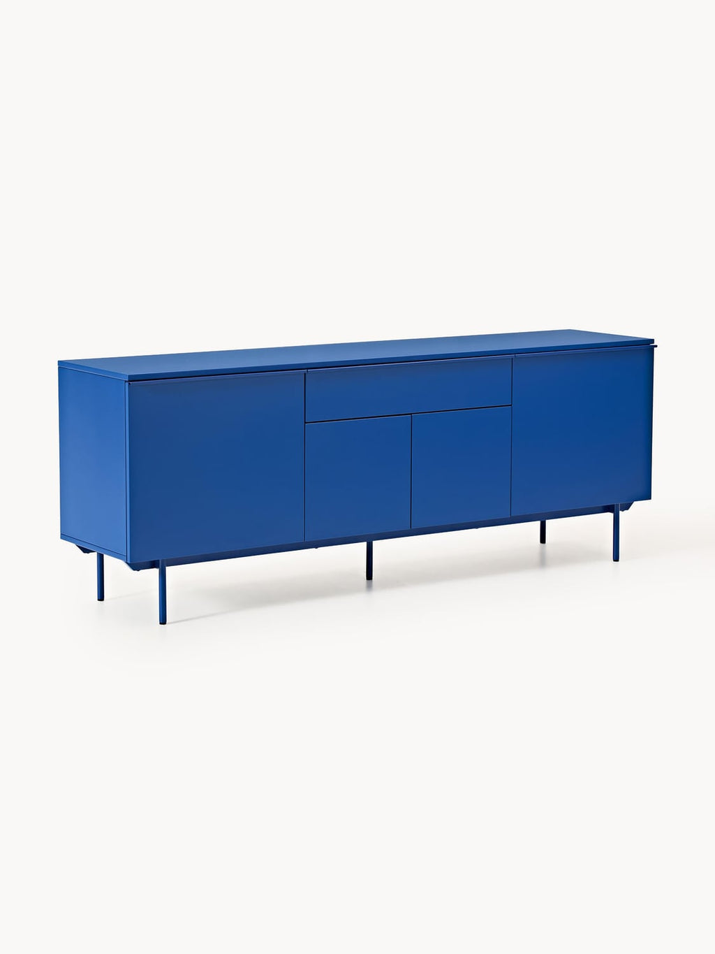 Elona Wooden Sideboard — Blue