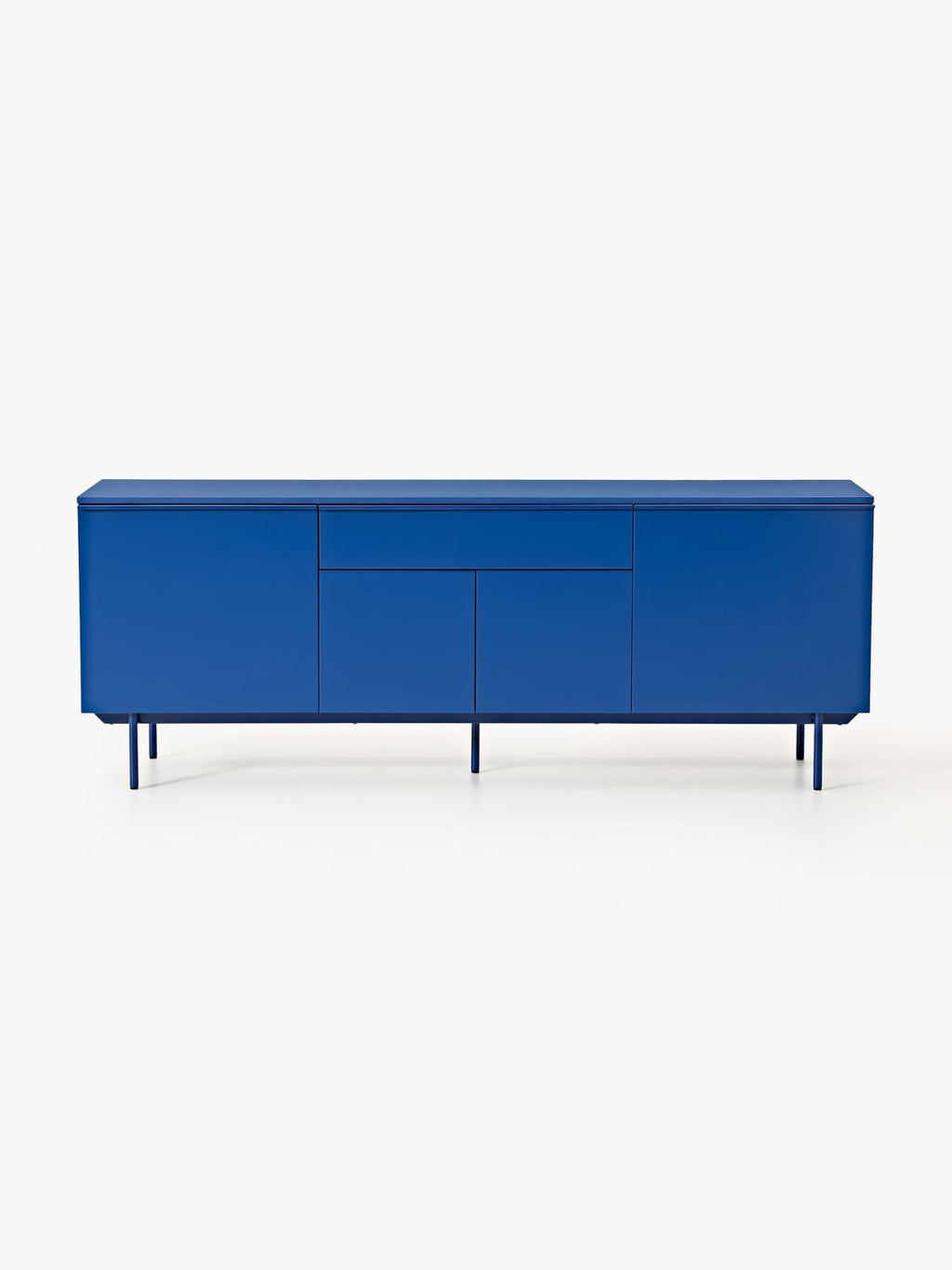 Elona Wooden Sideboard — Blue