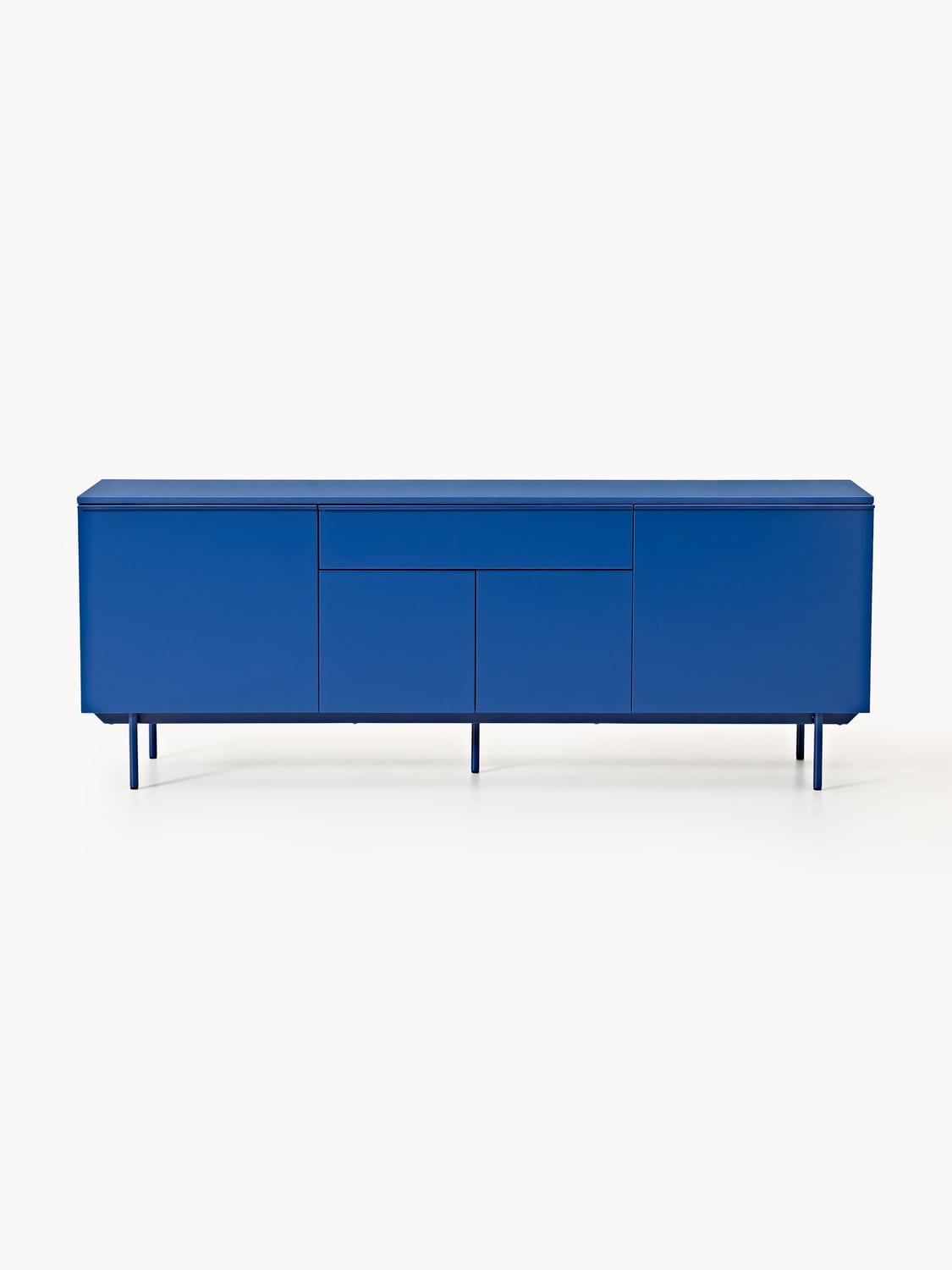 Elona Wooden Sideboard — Blue