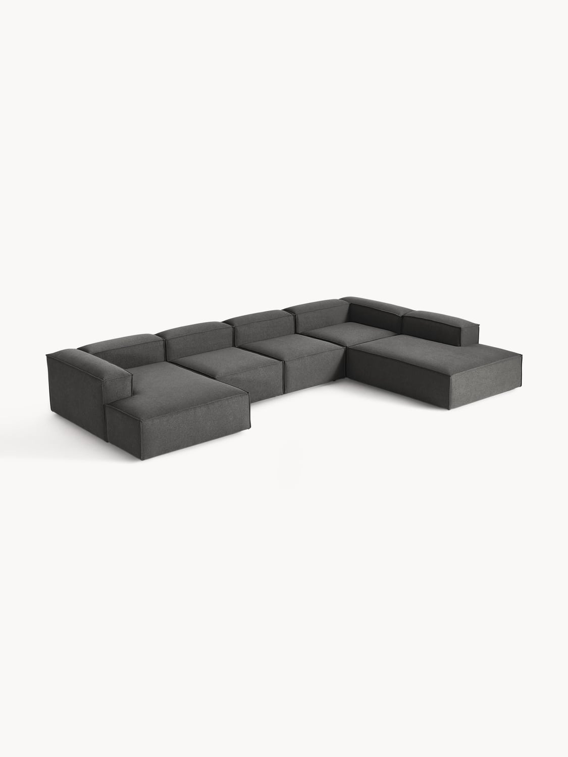 Lennon Modular XL Sofa — Dark Grey