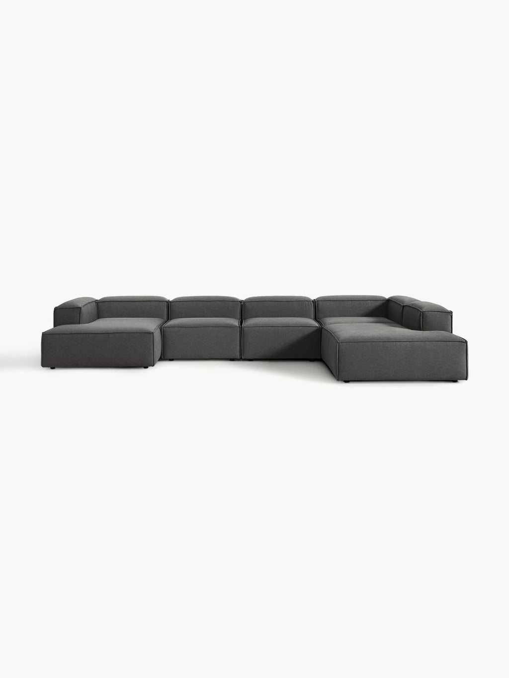 Lennon Modular XL Sofa — Dark Grey