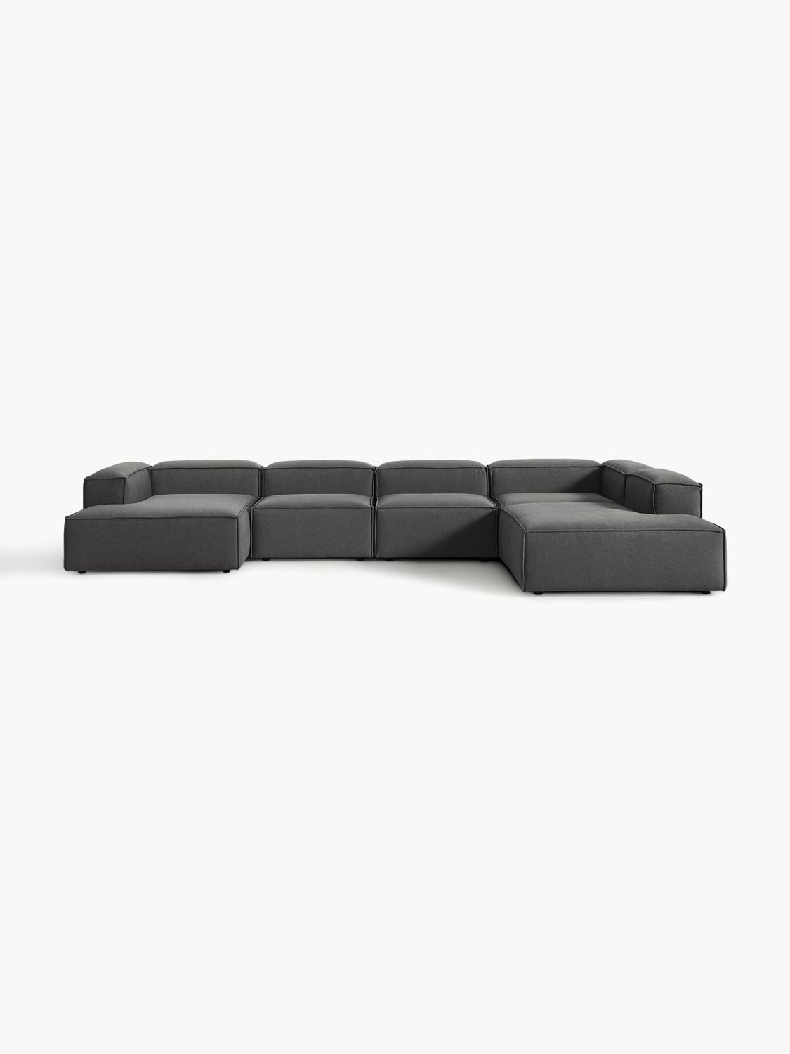 Lennon Modular XL Sofa — Dark Grey