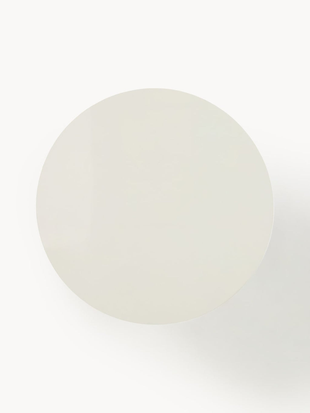 Saya Round Garden Dining Table, Ø 120 cm — Off-White