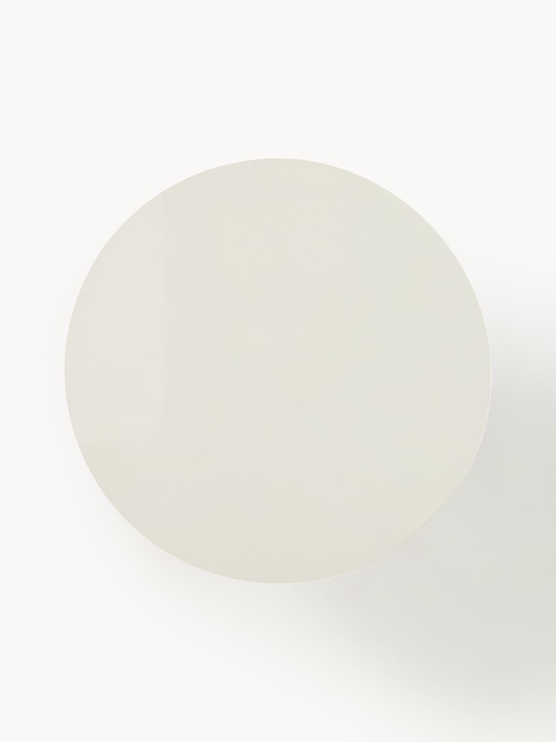 Saya Round Garden Dining Table, Ø 120 cm — Off-White