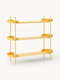 Taru Metal-Shelving Unit — Beige