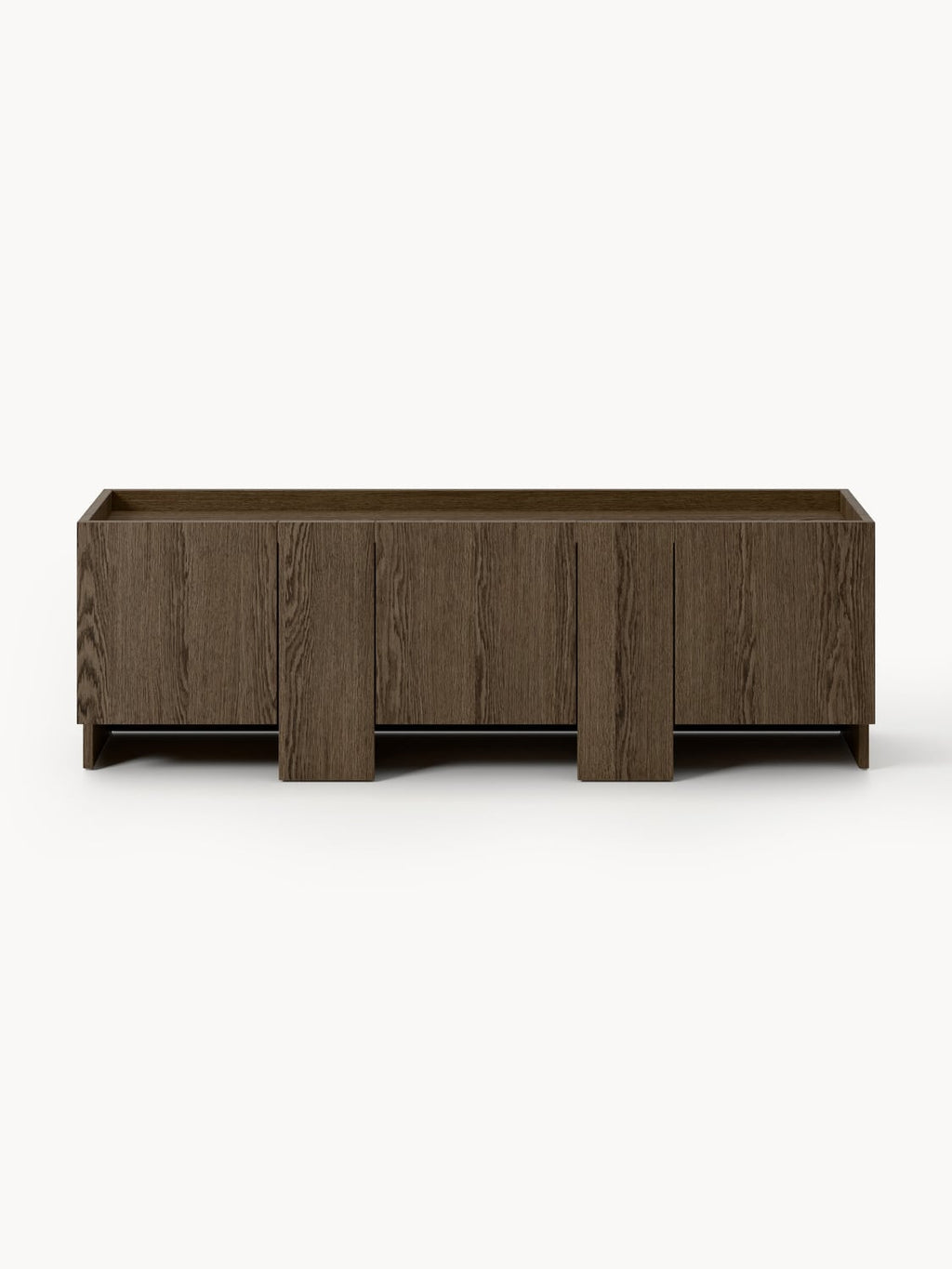 Arden Wood-TV-Lowboard — Chocolate