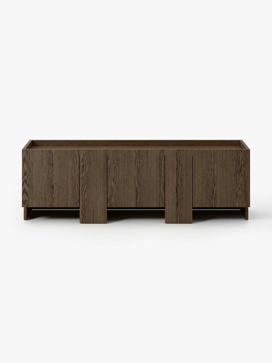Arden Wood-TV-Lowboard — Chocolate