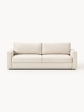 Tasha Bouclé-Sofa Bed (3-seater) with Storage — Blush