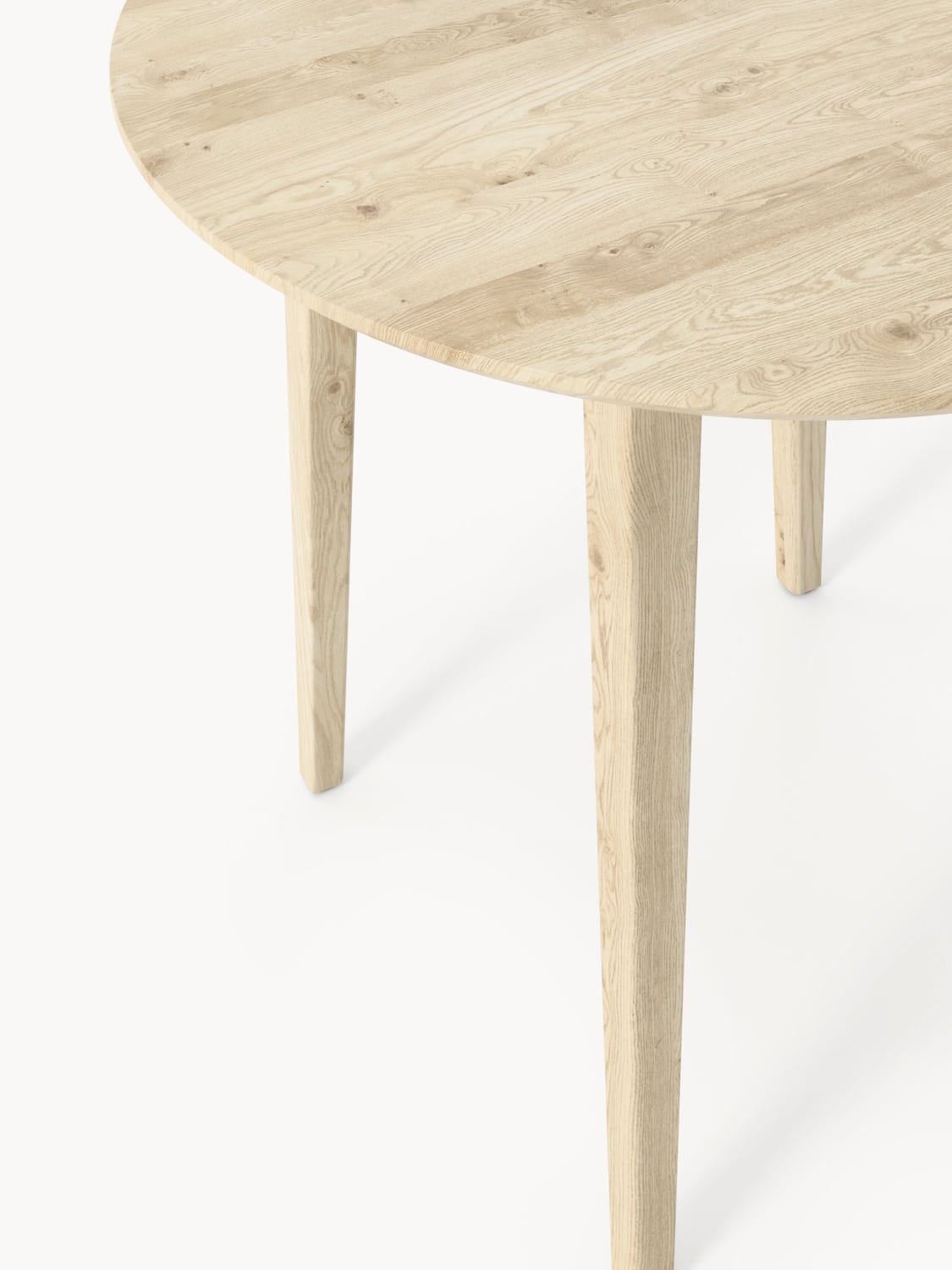 Archie Round Dining Table in Oak