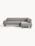Lilo Bouclé Corner Sofa — Grey