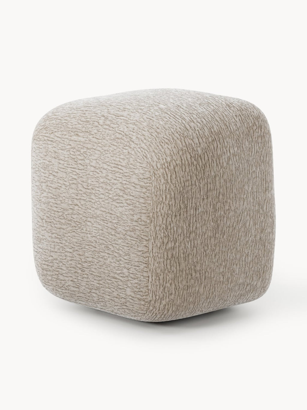 Wolke Tall Sofa Ottoman — Warm Grey