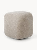 Wolke Tall Sofa Ottoman — Warm Grey