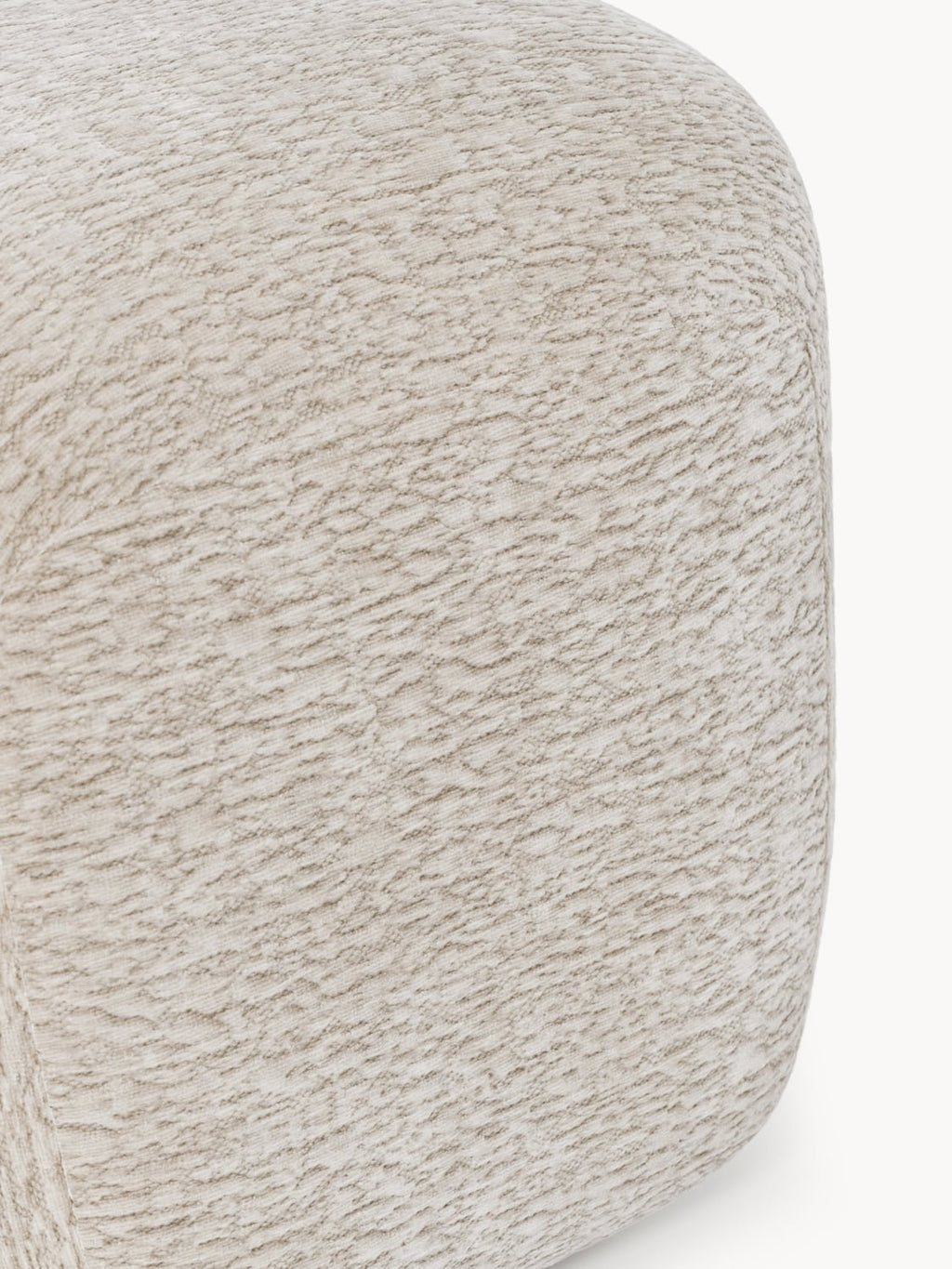 Wolke Tall Sofa Ottoman — Warm Grey