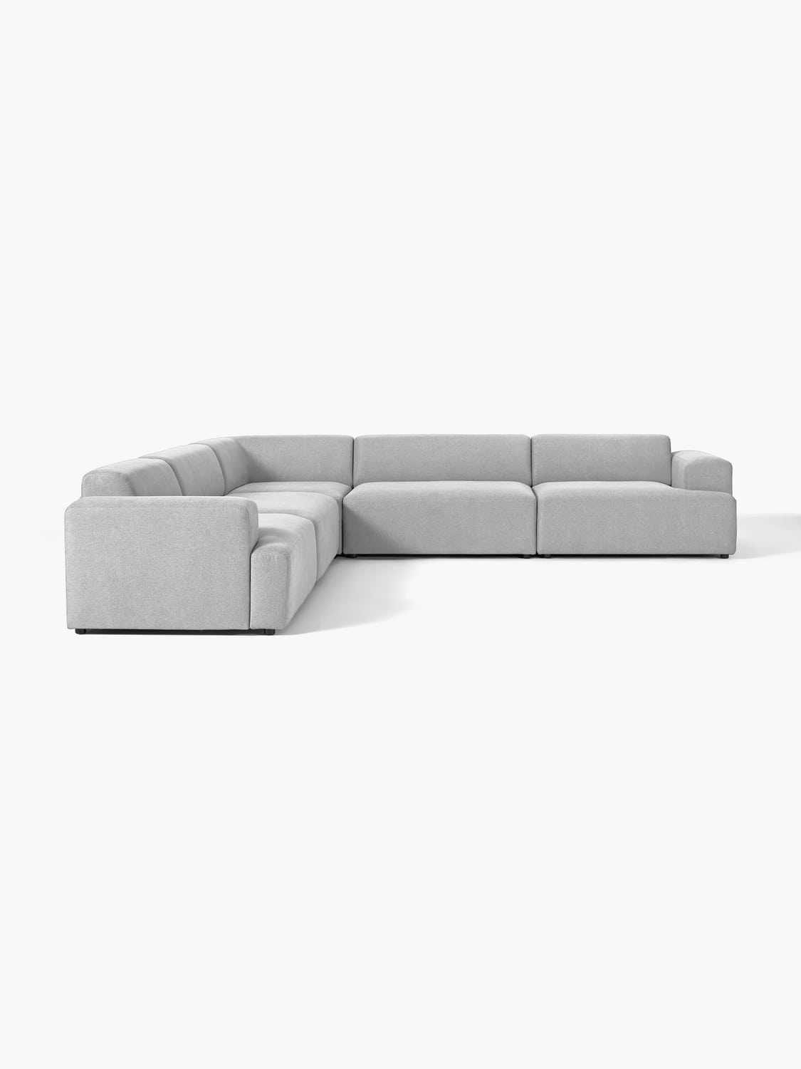 Melva Corner Sofa (4-seater) — Lavender