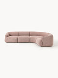 Sofia Modular Bouclé Corner Sofa (4-seater) — Greige