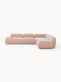 Wolke Modular Corner Sofa (4-seater) — Pink